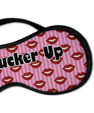 Personalized Pucker Up Sleeping Eye Masks - Large | Best International Shipping - Buy Online on GoSupps.com
