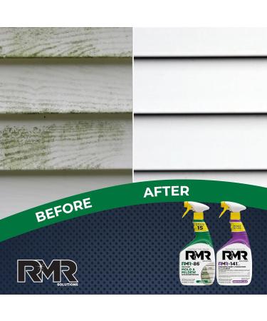 RMR Brands Mold Killer & Stain Remover Bundle - Complete Mold Prevention Kit with Disinfectant Spray - 2 x 32 Ounce Bottles - Buy Online on GoSupps.com