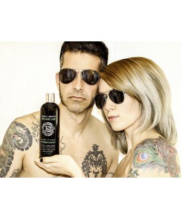 Premium Organic Hair Shampoo - Sulfate Free Argan Oil Tea Tree & Peppermint for Men & Women - Loss & Dandruff Prevention | Dave's 16 Oz - Buy Online on GoSupps.com