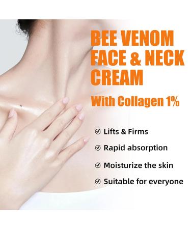 Grospe Bee Venom Multi-functional Cream With Collagen 1% for Face & Neck Moisturizing and Lifting Wrinkle Removal Anti-Aging Suitable for All Skin Types 2.12 OZ - Buy Online on GoSupps.com