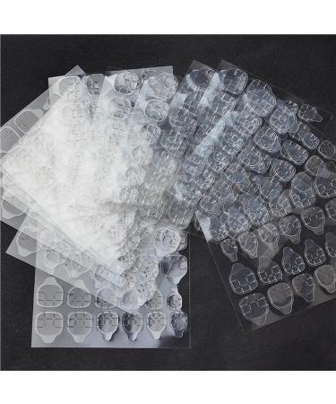 dijiusidy 120 Pieces Nail Adhesive Tabs Practical Breathable Flexible Double-Side Tape Decoration Jelly Stickers for Manicure - Buy Online on GoSupps.com