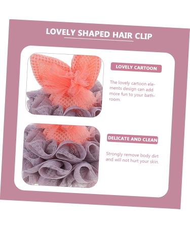 2pcs Exfoliating Cartoon Bath Ball - Mesh Shower Loofah & Body Wash Scrubber for Clean & Healthy Skin - Buy Online on GoSupps.com