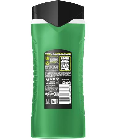 AXE - Gel Douche Homme 5en1 - Lendemain Difficile - 24h Hydratant - 87% d'Ingr dients d'origine naturelle - Parfum frais d'agrumes - 400ml 400 ml (Lot de 1) Axe GD Supreme Lendemain Difficile 400ml - Buy Online on GoSupps.com