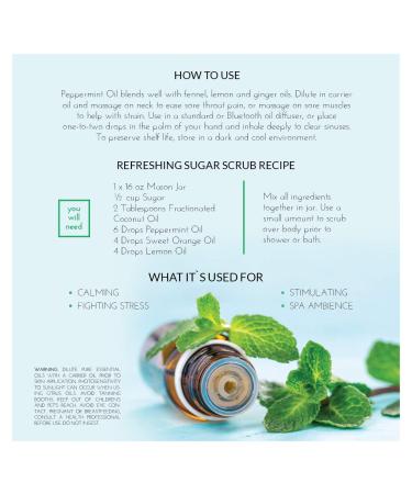 ArtNaturals Peppermint Essential Oil - 4 Fl Oz | Pure & Natural Aromatherapy for International Shipping - Buy Online on GoSupps.com