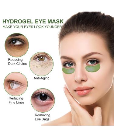 Under Eye Patches - 30 Pairs | Collagen Eye Mask for Dark Circles Puffy Eyes & Wrinkles | Hyaluronic Acid & Aloe | Moisturizing Anti-Aging Treatment - Buy Online on GoSupps.com