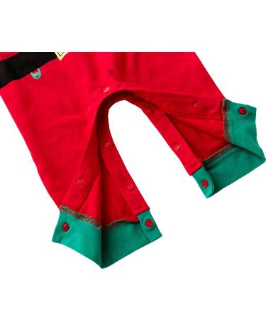 LIKPOJA Newborn Baby First Christmas Elf Outfit - Green Elf Romper for Toddler Girls and Boys 3-6 Months - Buy Online on GoSupps.com