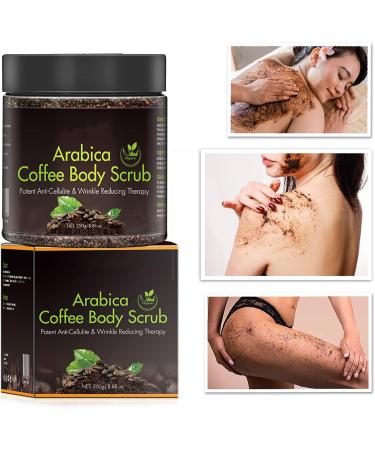 Coffee Face Scrub - Natural Coffee Brightening Scrub - Moisturizing and Gentle Refreshing Facial Treatment for Back Arms and Abdomen - Buy Online on GoSupps.com