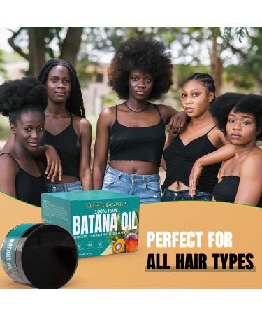 Dr. Sebi Approved Batana Oil for Hair Growth | 100% Pure Organic Hair Oil from Honduras | Promotes Thickness & Prevents Hair Loss - Buy Online on GoSupps.com