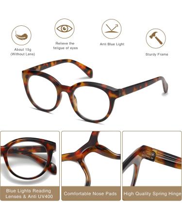 Shop LOUOL 4 Pack Women's Reading Glasses - Blue Light Blocking UV Protection Fashionable Eyewear (2.0x) - International Shipping Available - Buy Online on GoSupps.com