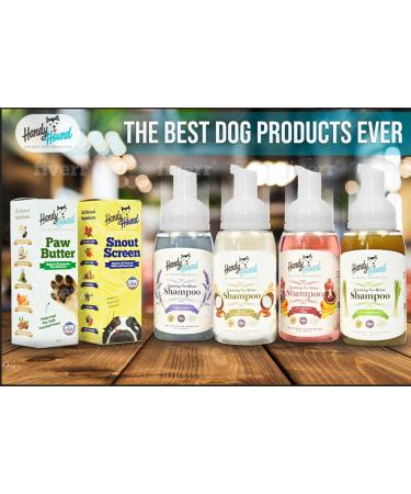 Handy Hound SnoutScreen - Organic Dog Nose & Paw Balm with Natural Sunscreen - Vet-Recommended - Made in USA - 2 oz - Buy Online on GoSupps.com