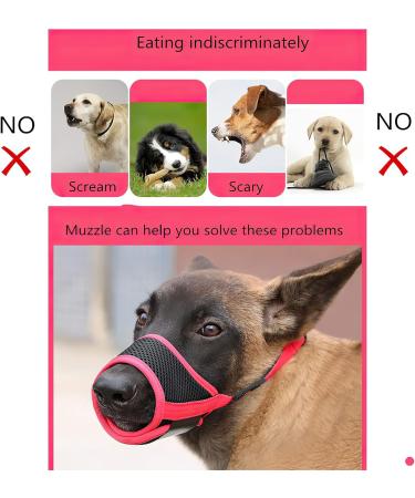 Heele Adjustable Dog Muzzle - Breathable & Safe XS Orange for Small/Medium Dogs | Prevent Biting Chewing & Barking - Buy Online on GoSupps.com