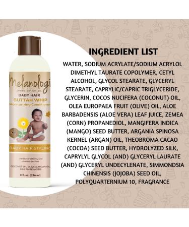 Baby Hair Buttah Whip - sulfate-free dye-free 8 fl. oz | Nourish & Style Baby Hair - Buy Online on GoSupps.com