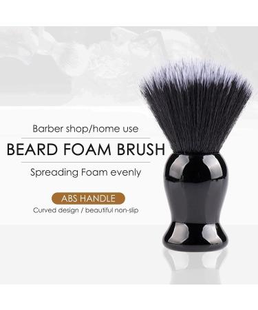 NIKTULE Razor Brush for Men - Portable Beard Brush & Facial Cleaning Tool for Shaving Foam | Premium Beauty Essentials - Buy Online on GoSupps.com
