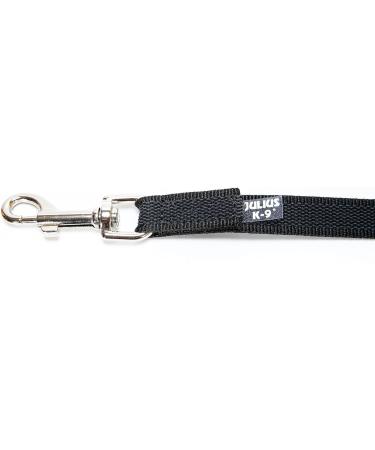 IDC Color & Gray Rubberized Leash - 20mm x 1.2m with Loop | Durable Black-Grey Dog Leash for Comfortable Control - Buy Online on GoSupps.com