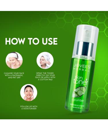 Buy Jovees Cucumber Skin Toner 100ml - Refreshing & Hydrating - International Shipping Available - Buy Online on GoSupps.com