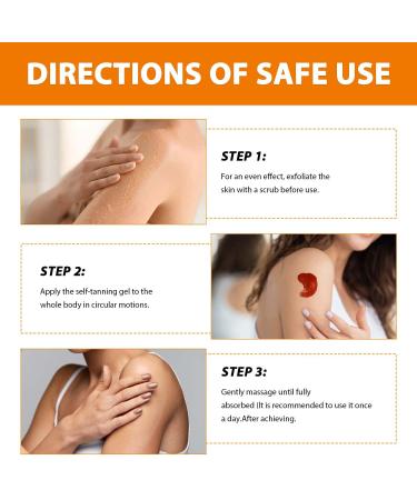 Luxury Intensive Tanning Gel | Natural Tanning Accelerator for Sunbeds & Outdoor Sun - Haute Beauty - Buy Online on GoSupps.com