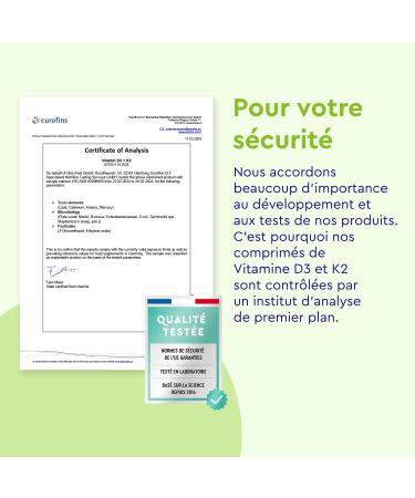 Vitamin D3 K2 (MK7) Cholecalciferol and Menaquinone Vitamin D3 K2 200 Micro Tablets 2000 IU with 100 g Vitamin K2 Contributes to the Immune System and Bones Maintains Normal Teeth* - Buy Online on GoSupps.com