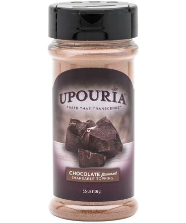 Upouria Chocolate Shakeable Topping, 5.5 Ounce Jar