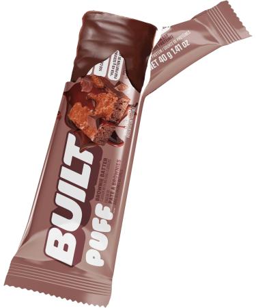 Built High Protein and Energy Puffs - Brownie Batter - Pack of 4 - 1.41 Oz. - Buy Online on GoSupps.com