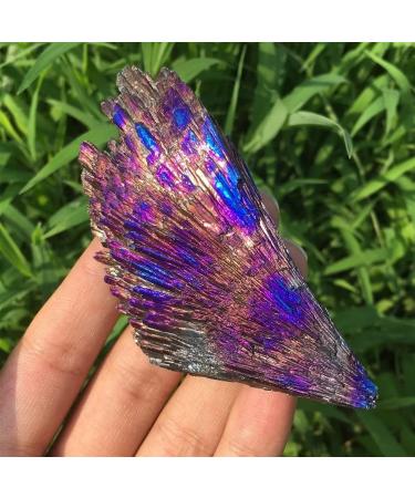 Crystal Rough Stone 1pcs 30g A+A+Quartz Crystal Rainbow Titanium Cluster VUG Specimen Reiki Balance Gemstone Decoration - Buy Online on GoSupps.com