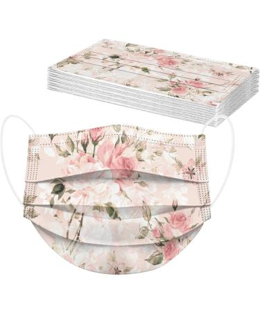 Lulupi 50 Pieces One-Way Mouth Protection | Pustblume Printed 3 Layer MNS Neckerchief - L wenzahn Motif Oral Protection for International Shipping - Buy Online on GoSupps.com