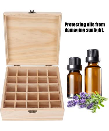 High Quality Pine Wood Essential Oil Storage Case - Safe & Reliable 187x187x87 mm | Customizable Design - Buy Online on GoSupps.com