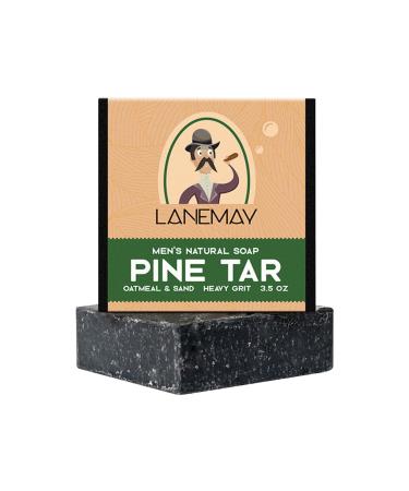 100g Men's Natural Soap All-Natural Soap Men Men's Pine Tar Soap Natural Bar Soap For Men Natural Soap Bar For Men Handmade Handmade Brightening Soap Cold Process Pine Tar Soap For Men