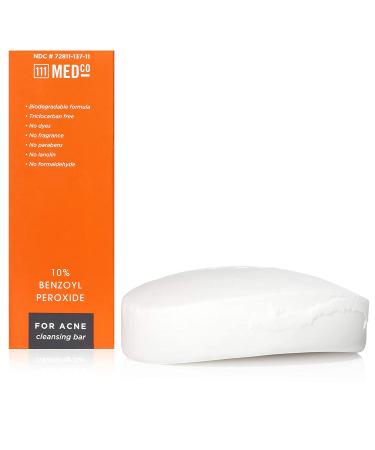 10% Benzoyl Peroxide Acne Soap - Target Stubborn Acne Effectively - Buy Online on GoSupps.com