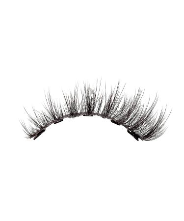 KISS Magnetic Lashes Crowd Pleaser - 1 Pair of Wind Resistant Synthetic False Eyelashes with Double Strength Magnets - Dermatologist Tested, Lasts Up to 16 Hours, Reusable up to 15 Times - Buy Online on GoSupps.com