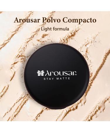 Pressed Face Powder - Flawless Oil Control Setting Powder | Long Lasting Matte Finish - 2# BEIGE 02 | International Shipping - Buy Online on GoSupps.com