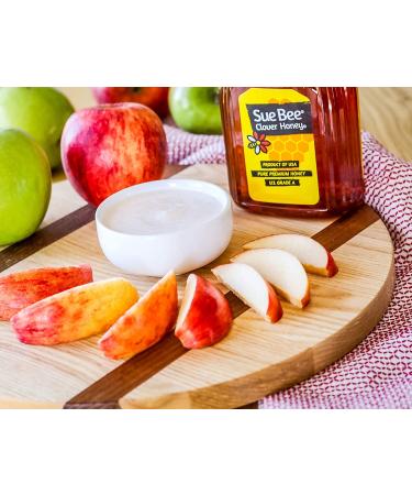 Sue Bee Pure USA Clover Honey 80 oz (5 lbs) - Premium Grade from USA Beekeepers - Buy Online on GoSupps.com