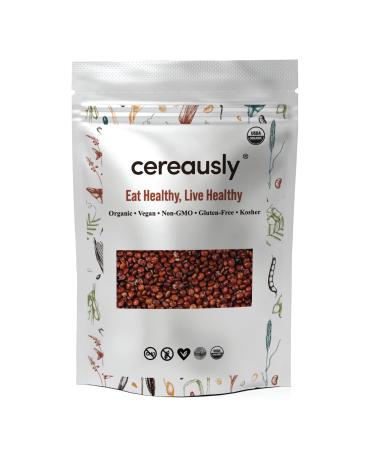 CEREAUSLY Organic Red Quinoa in Bulk | 4 Lb | Bolivian | Royal | NON-GMO | Kosher | Gluten-Free | Vegan