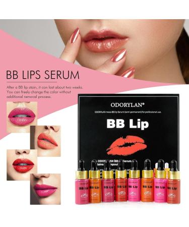 Xuanshengjia BB Lip Glow Set - 8 Colors Semi-Permanent Lip Stain & Serum | Long-Lasting Moisturizer & Plumper - Shop Internationally! - Buy Online on GoSupps.com
