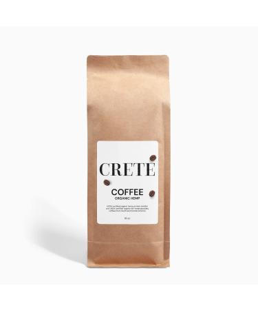 CRETE's 100% Organic Arabica Hemp medium blend coffee - 100% Hormone Free Antibiotic Free Lactose Free Sugar Free Gluten Free Allergan Free Non GMO Corn Free Vegetarian and Vegan