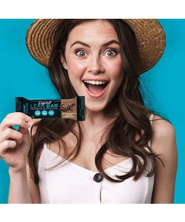 GNC Total Lean Layered Lean Bar - Chocolate Mint (9 Bars) | Healthy Snack for Weight Management - International Shipping Available - Buy Online on GoSupps.com