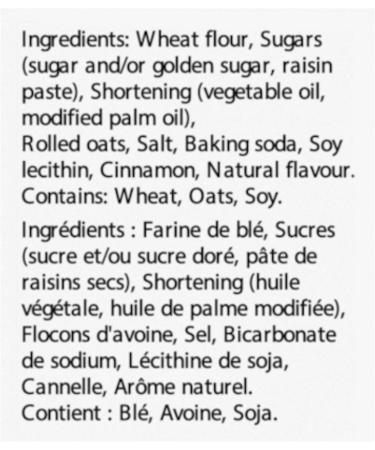 Dad's Oatmeal Original Cookies 520 g Oatmeal 520 g - Buy Online on GoSupps.com