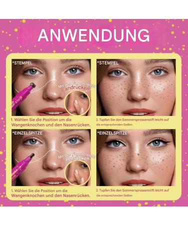  Generisch Waterproof Face Pencil - 2.8 ml - Waterproof Smudge-Proof Pad - Special Sweat-Resistant Makeup Pen - For Halloween Effects and Everyday Life - Buy Online on GoSupps.com