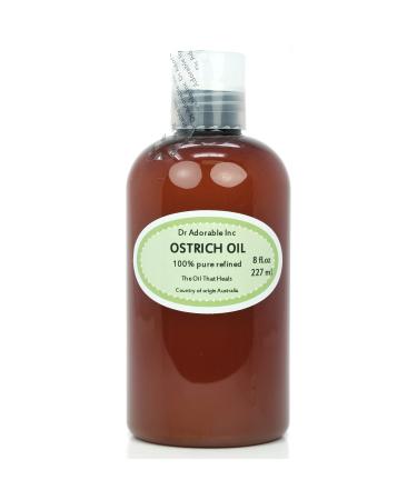 Dr Adorable - 8 oz - Ostrich Oil - 100% Pure Natural Premium Organic