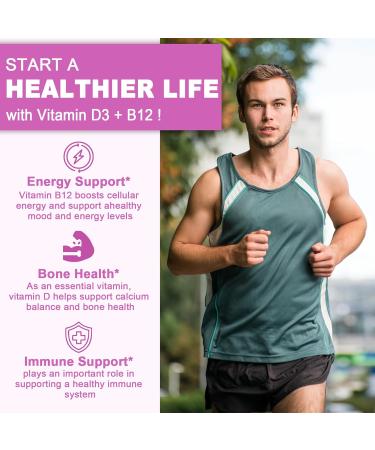 3 Pack Turmeric Curcumin + Vitamin D3 & B12 Gummies Vegan - Buy Online on GoSupps.com