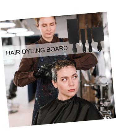 minkissy 3 Sets Hair Coloring Board Double Hair Dye Bowl Highlighting Board for Hair Highlighting Paddle Hair Coloring Applicator Hair Coloring Plate Nursing Diy Baking Oil Plastic Mask - Buy Online on GoSupps.com
