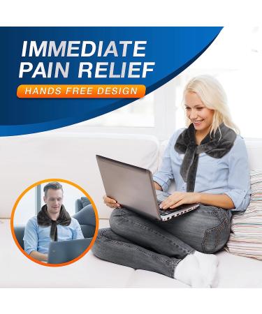 IGOHEALS Microwavable Heating Pad - Heated Neck Warmer for Pain Relief and Stress - Moist Heat Therapy Wrap for Any Body Part - Buy Online on GoSupps.com
