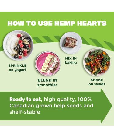 Manitoba Harvest Hemp Hearts 200g - Premium Quality Superfood - Buy Online on GoSupps.com