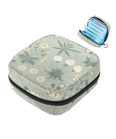 Women's binding-up bags flower women tampon storage bag Tampon storage pocket zip pockets menstrual tied bags multi12