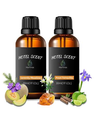 Royal Tranquility and Serenity Meadows Essential Oil Hotel Collection Diffuser Oil Home Luxury & Hotel Scents for Diffuser Pure Diffuser Oil for Aromatherapy