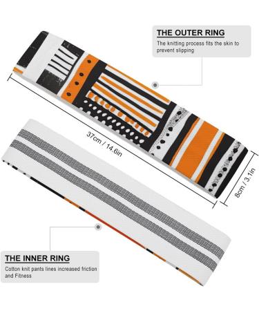 Buy Printed Resistance Bands | Elastic & Fabric Exercise Bands for Leg Workouts | International Shipping - Buy Online on GoSupps.com