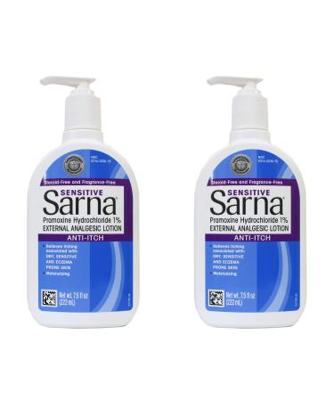Sarna Sensitive Anti-Itch Lotion, 7.5 Ounces Each (Pack of 2)