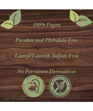 Dr. Woods Raw Black Coconut Papaya Soap with Organic Shea Butter - 32 oz Pump - Buy Online on GoSupps.com