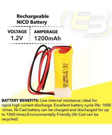 Buy Exell Emergency Lighting Battery ELB1P201N1 - MOLEX ANIC0027 Lithonia | Fast International Shipping - Buy Online on GoSupps.com