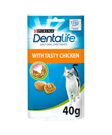 Dentalife Cat Dental Treats Chicken 40g Pack of 8
