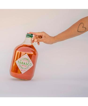 TABASCO Original Red Pepper Sauce 38L 1 gallon Authentic TABASCO flavor for true fans Perfect for kitchen events and spicy dishes gallon + pump original + pump - Buy Online on GoSupps.com